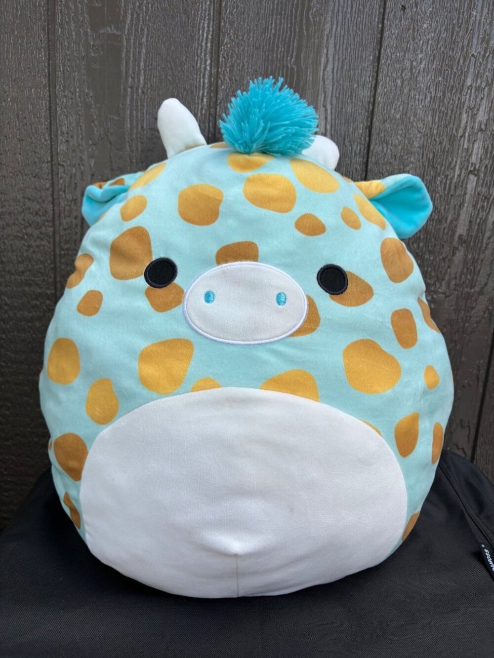 Squishmallows Mint Green Gold Spotted Zelia Giraffe 20" Plush Stuffed Animal Toy
